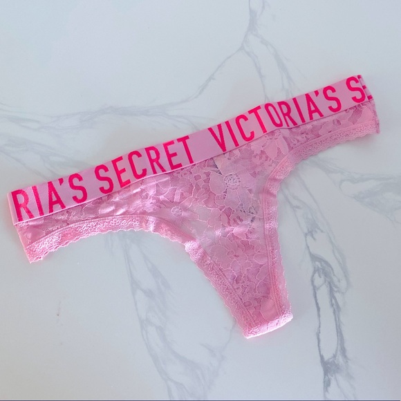 Victoria's Secret Other - NWT VS Pink Lace Thong